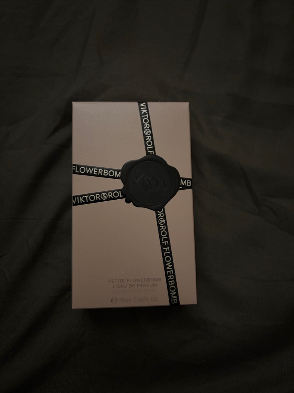 Viktor & Rolf Petite Flowerbomb Pink Box with Black Seal